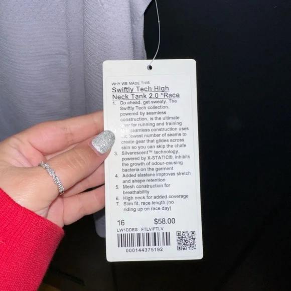 Lululemon swiftly tank - Picture 3 of 3